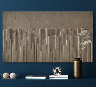 "Skyline Stone 3D" by Pulse and Palette Design House